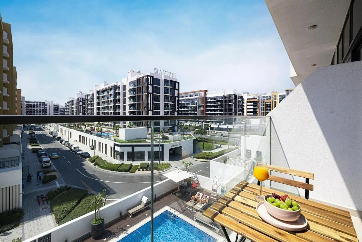 Livin Holidays - Studio - Azizi Riviera Dubai Lägenhet
